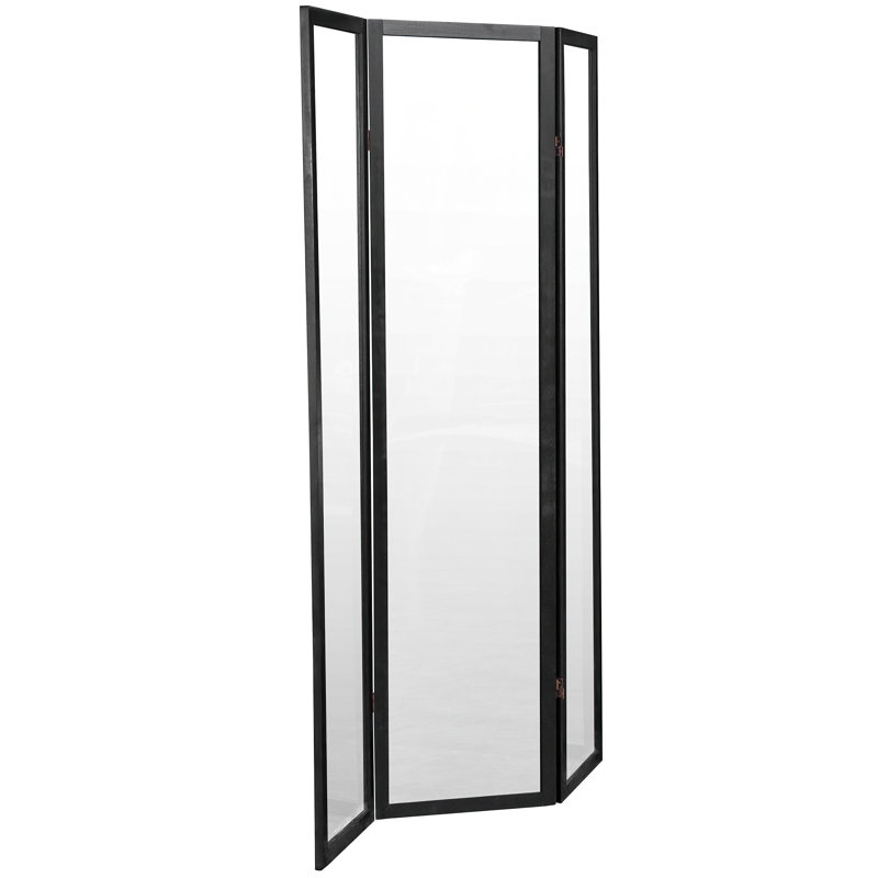 Wade Logan® Alayzhia 6 ft. Tall Clear Plastic Partition & Reviews Wayfair